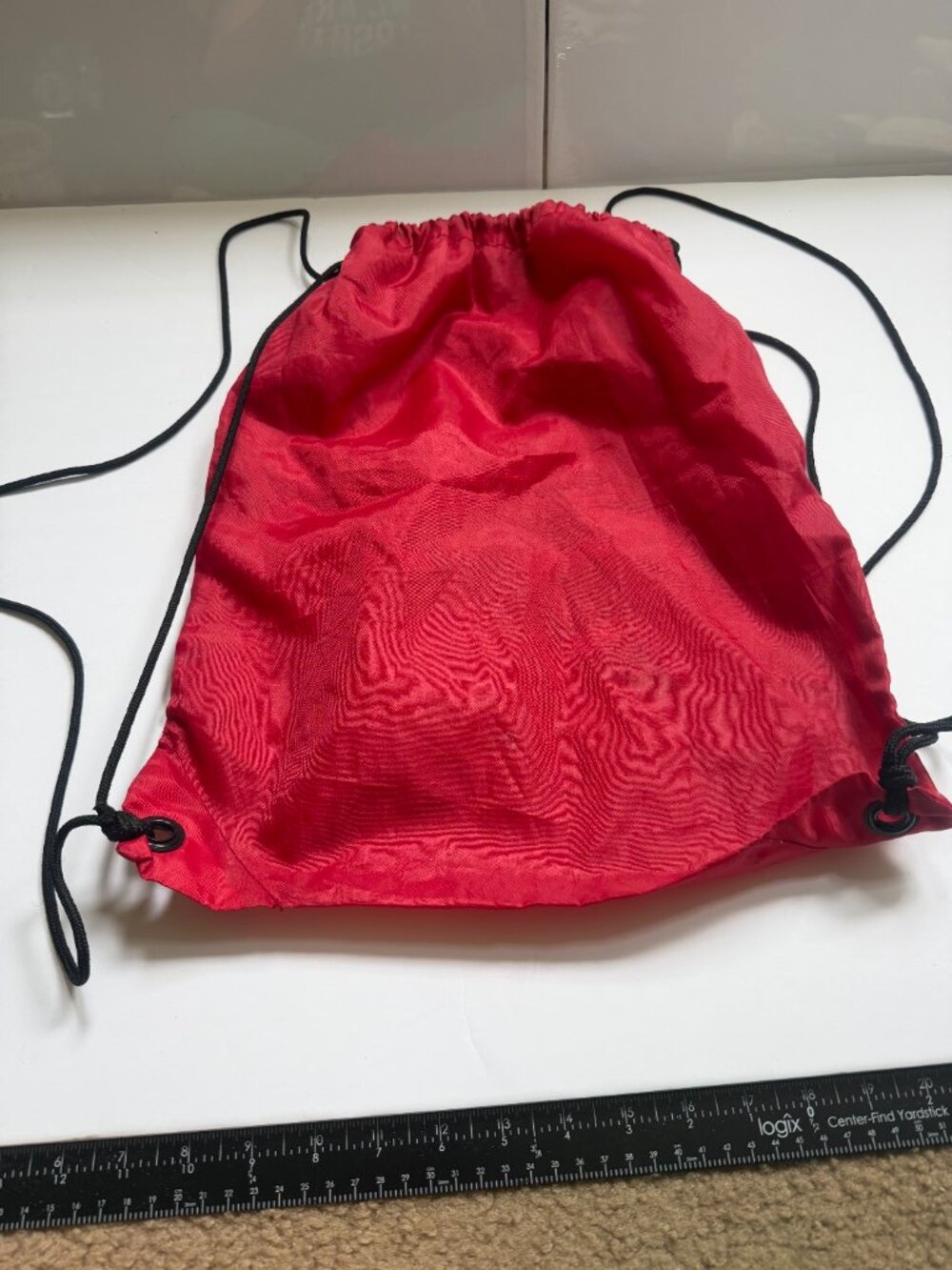 Adidas Red Drawstring Sackpack - Picture 2 of 3